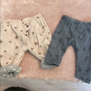 Zara set of pants .Girls 6-9month great condition